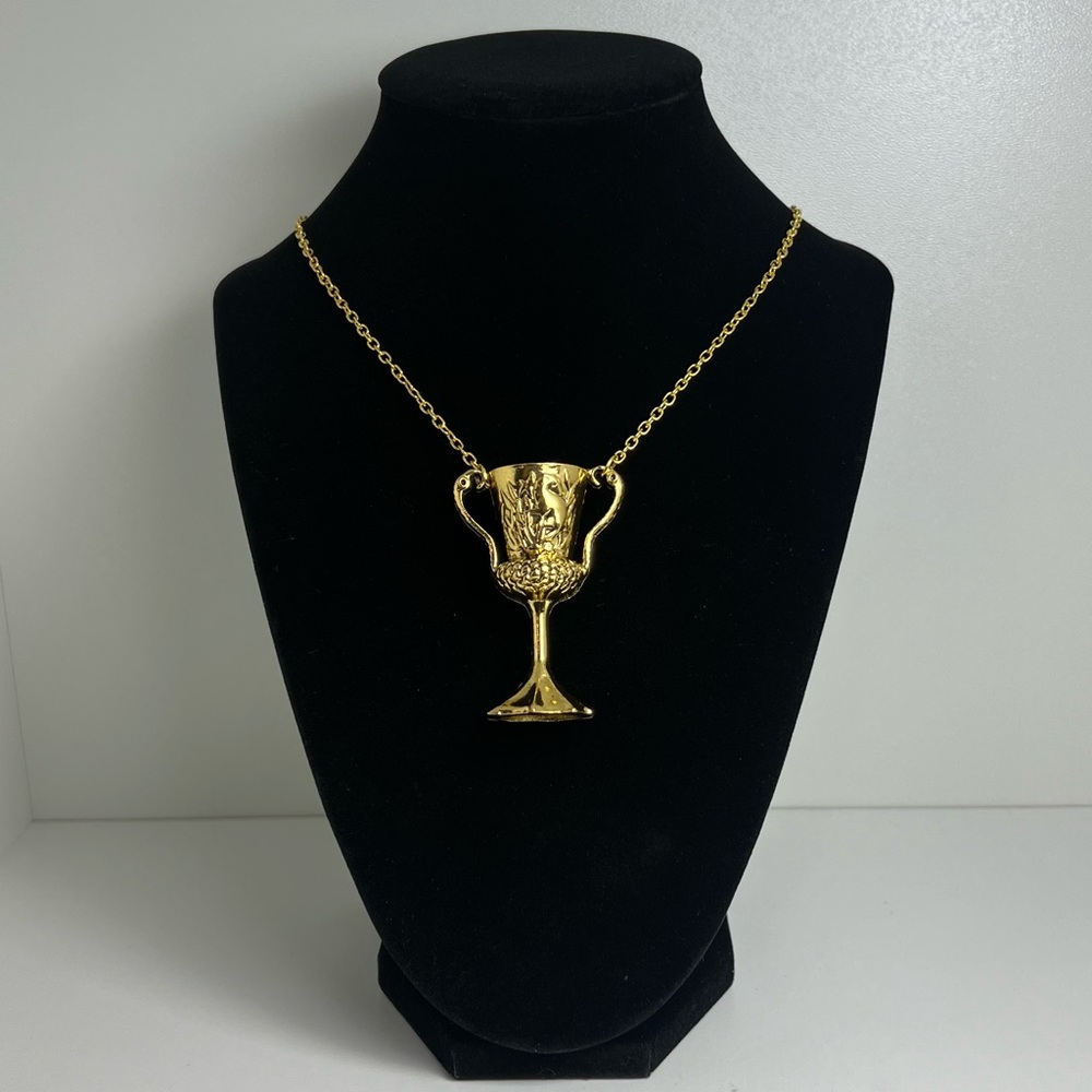 Harry Potter Hufflepuff Cup Horcrux Necklace